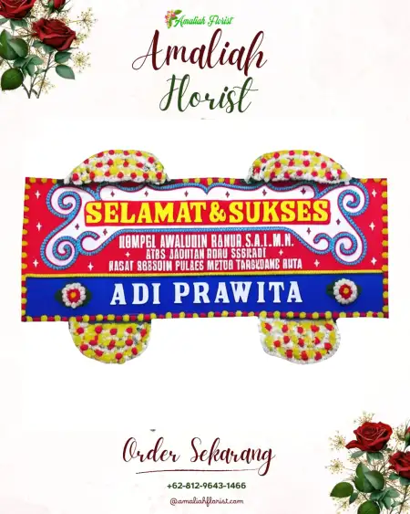 Papan Bunga Ucapan Selamat Goto